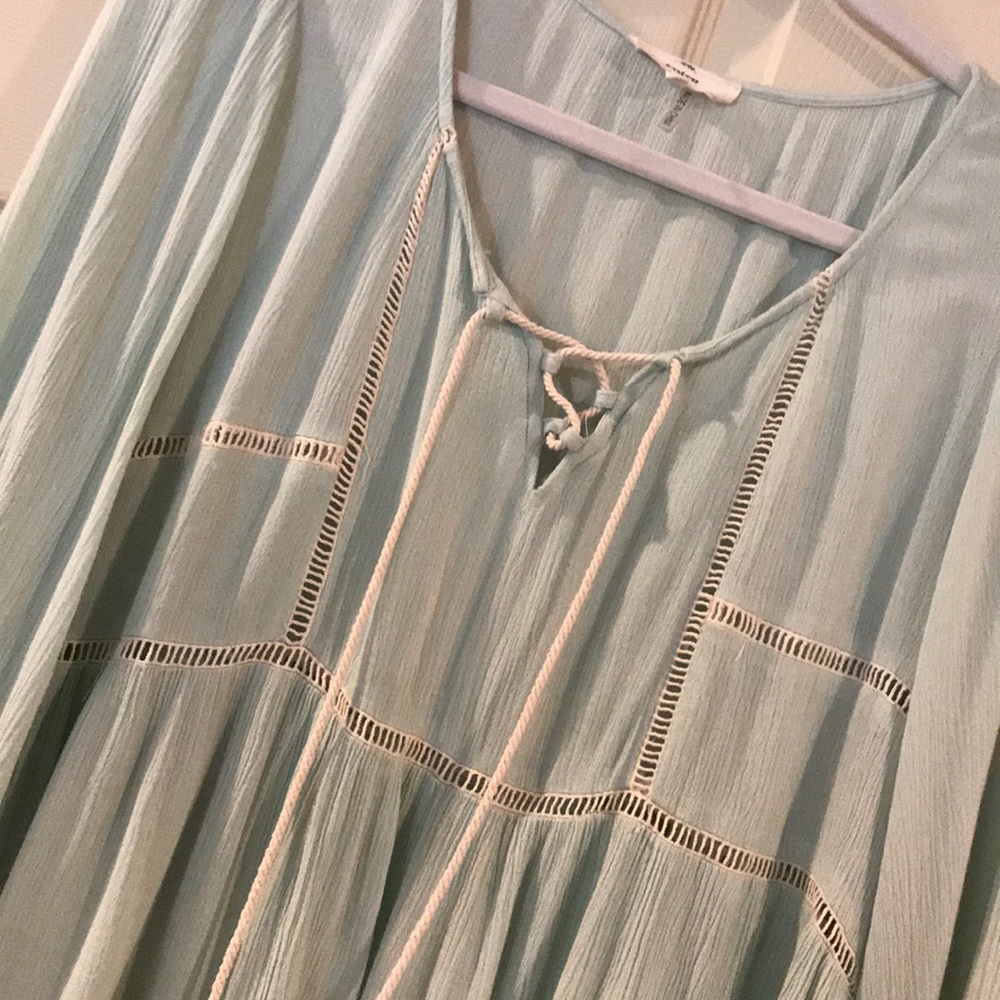 Boho mint top - Picture 2 of 7